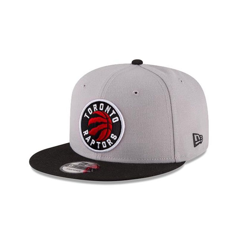 NBA Toronto Raptors Two Tone 9Fifty Snapback (UYR1256) - Black New Era Caps